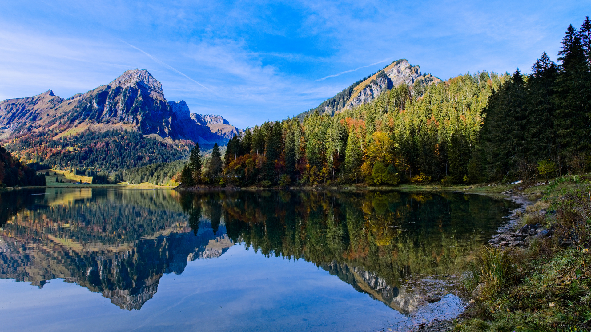 Obersee im Herbst