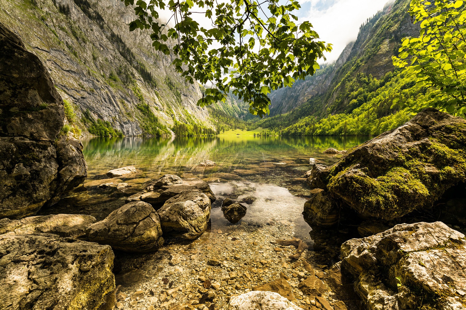 Obersee im Nationalpark Berchtesgaden