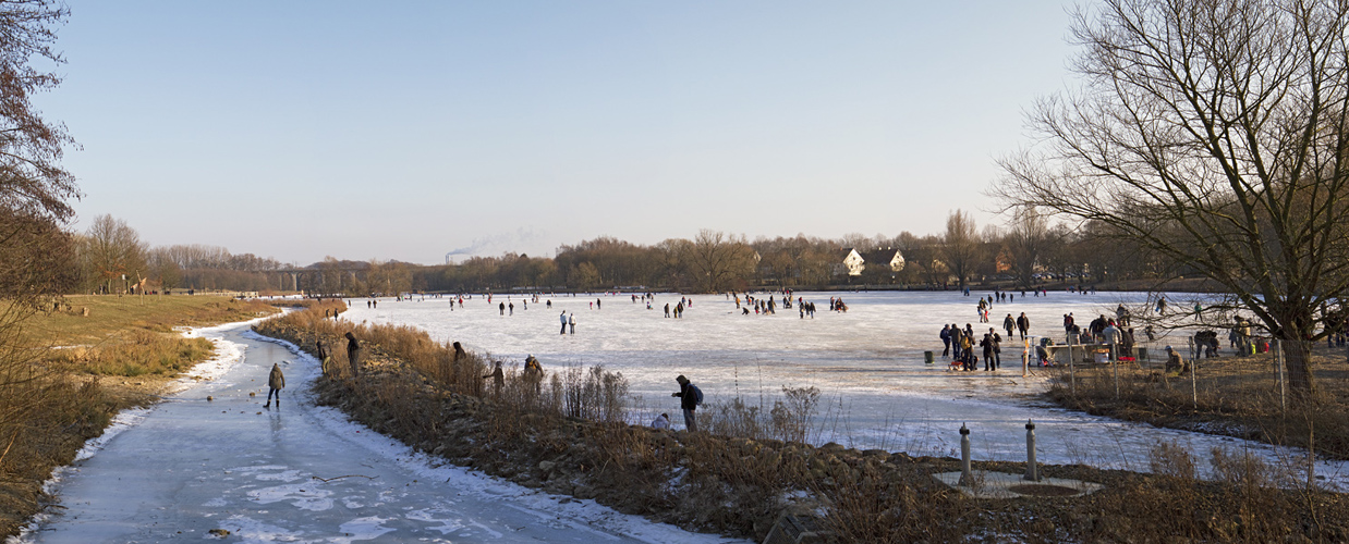 Obersee in Bielefeld-Schildesche ...