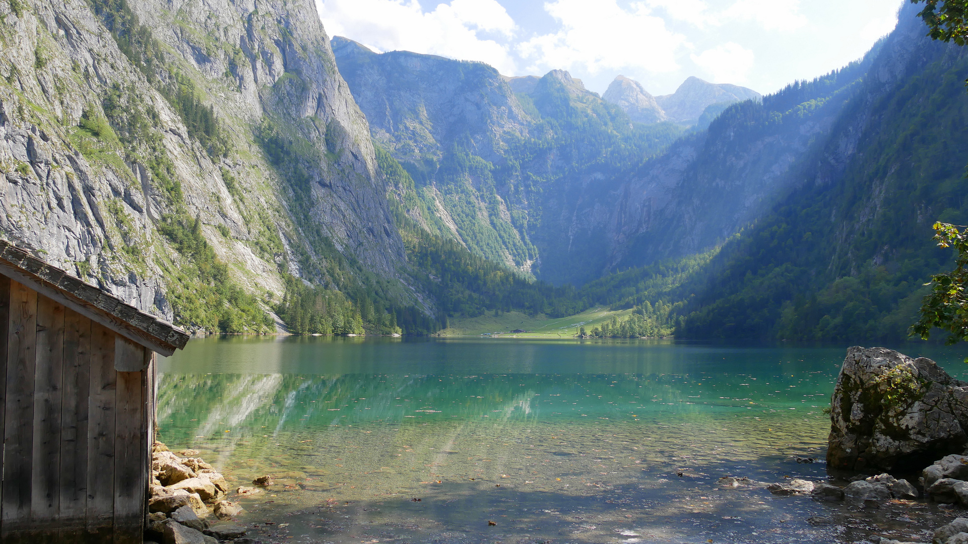 Obersee mit Fischunkelalm