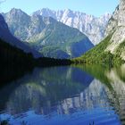 Obersee mit Watzmann im Hintergrund