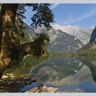 Obersee mit Watzmann Ostwand