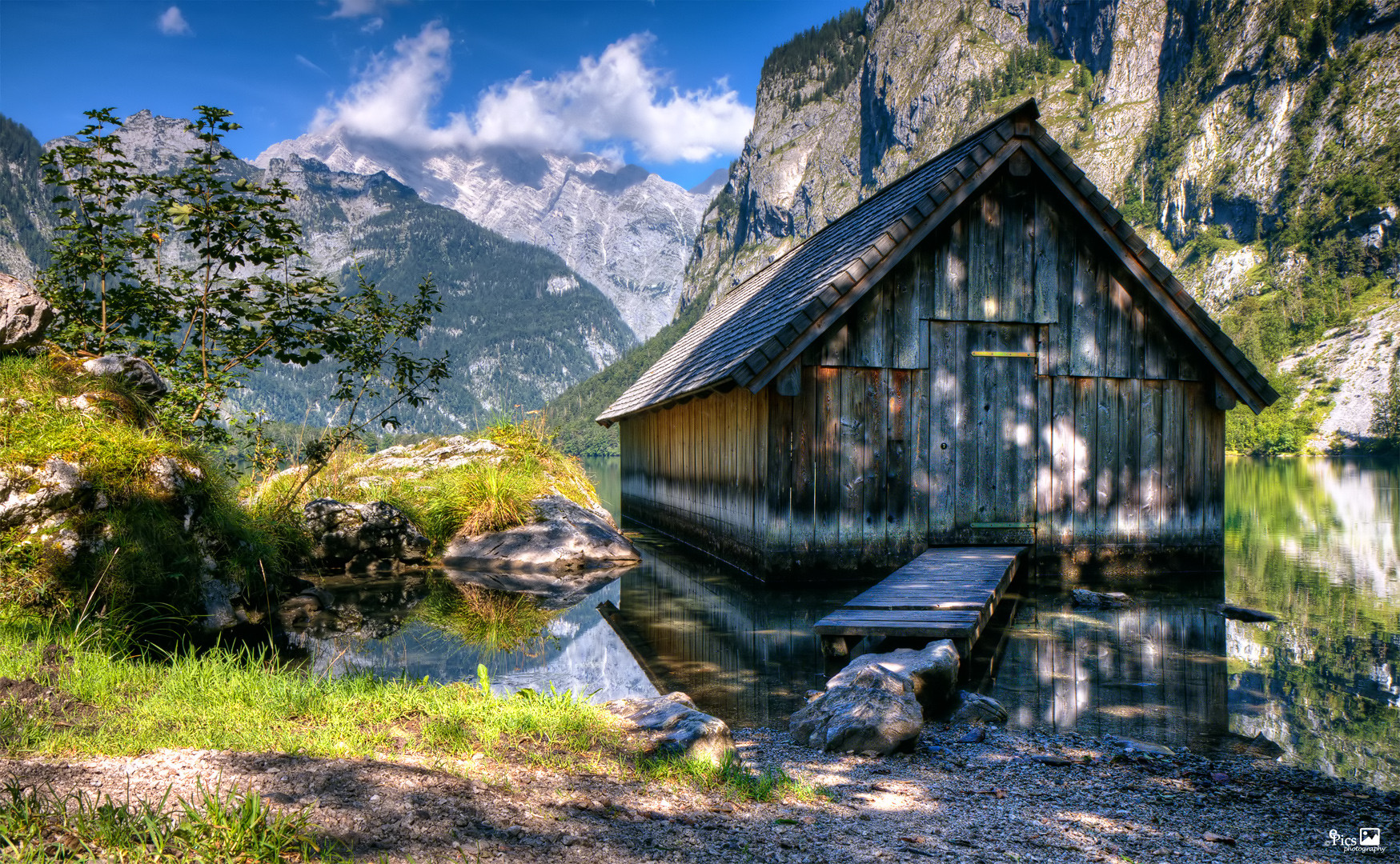 Oberseehütte in hdr - Bayern543