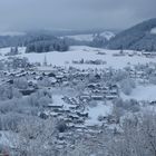 Oberstaufen (Allgäu) im Schnee