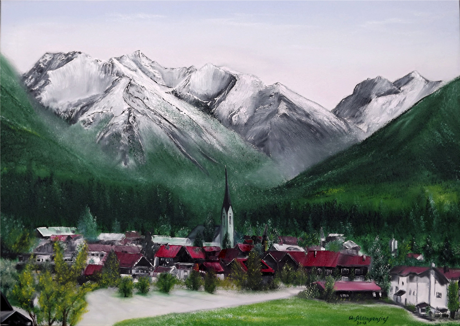 " Oberstdorf " Allgäu Foto & Bild | kunstfotografie ...