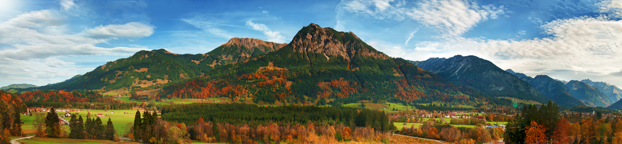 Oberstdorf Panorama (Indian Summer)