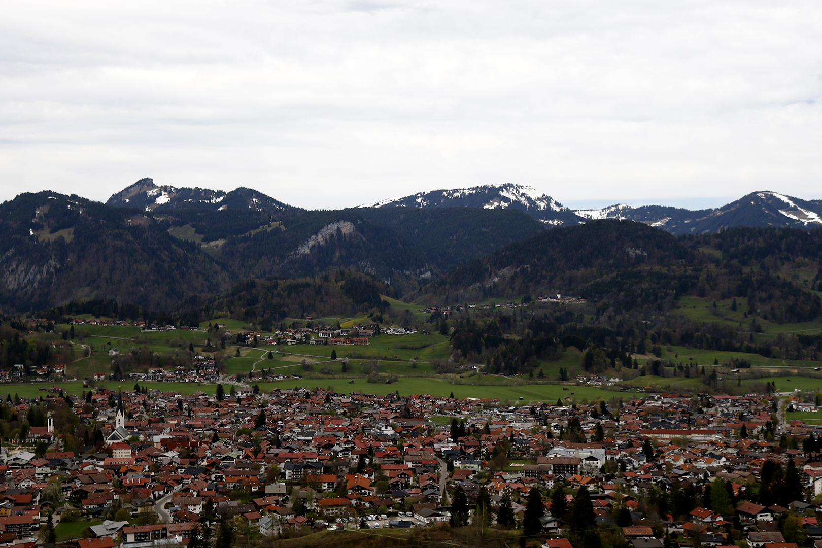 Oberstdorf von Oben