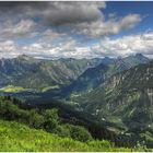 Oberstdorfer Berglandschaft