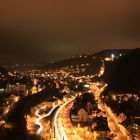 Oberstein bei Nacht