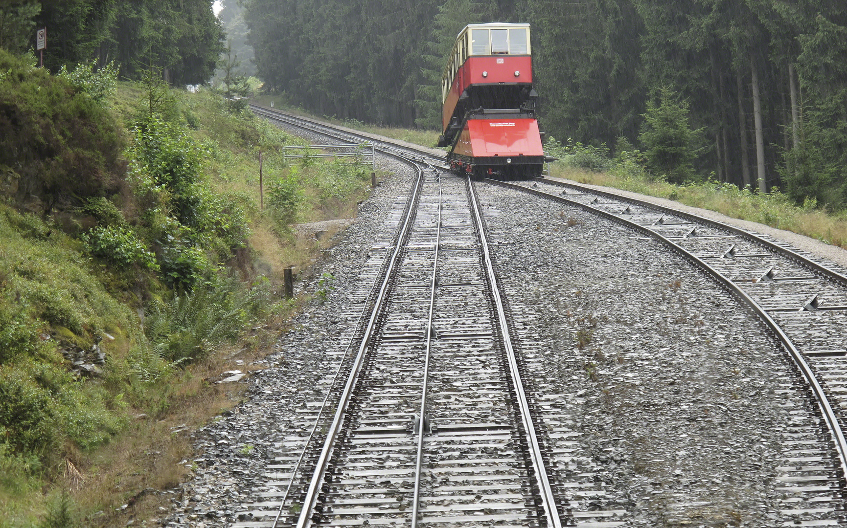 Oberweißbacher Berg- und Schwarzatalbahn - Gegenzug