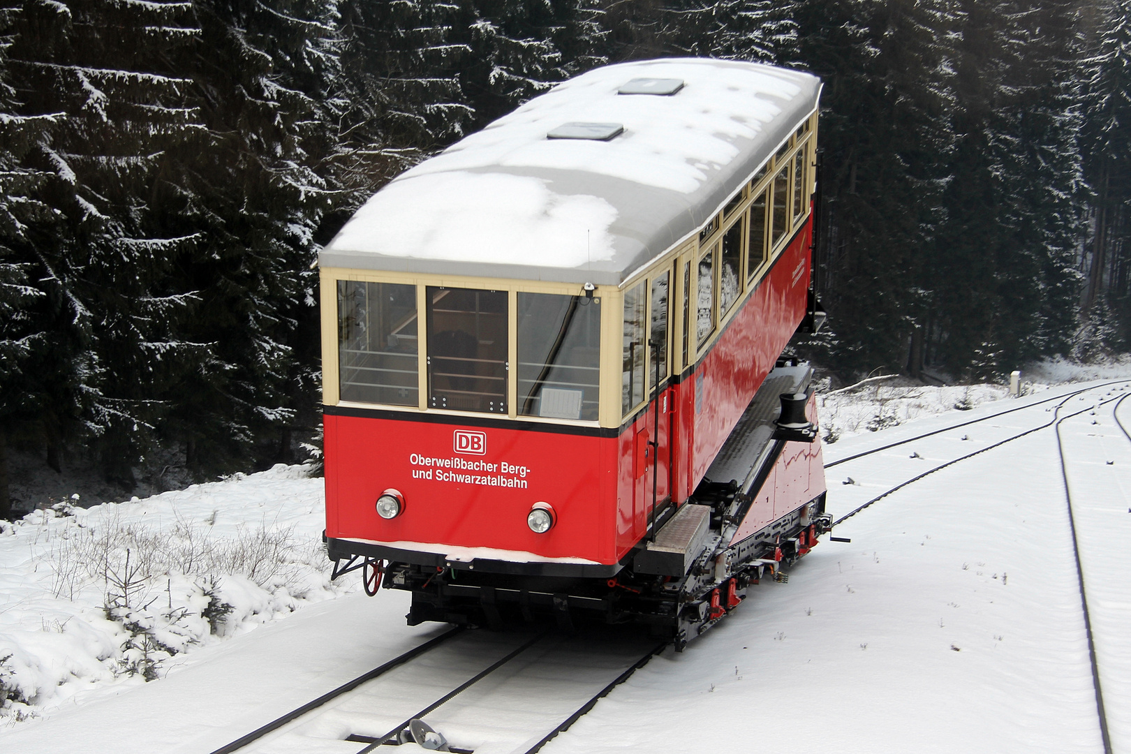 Oberweißbacher Bergbahn in Thüringen