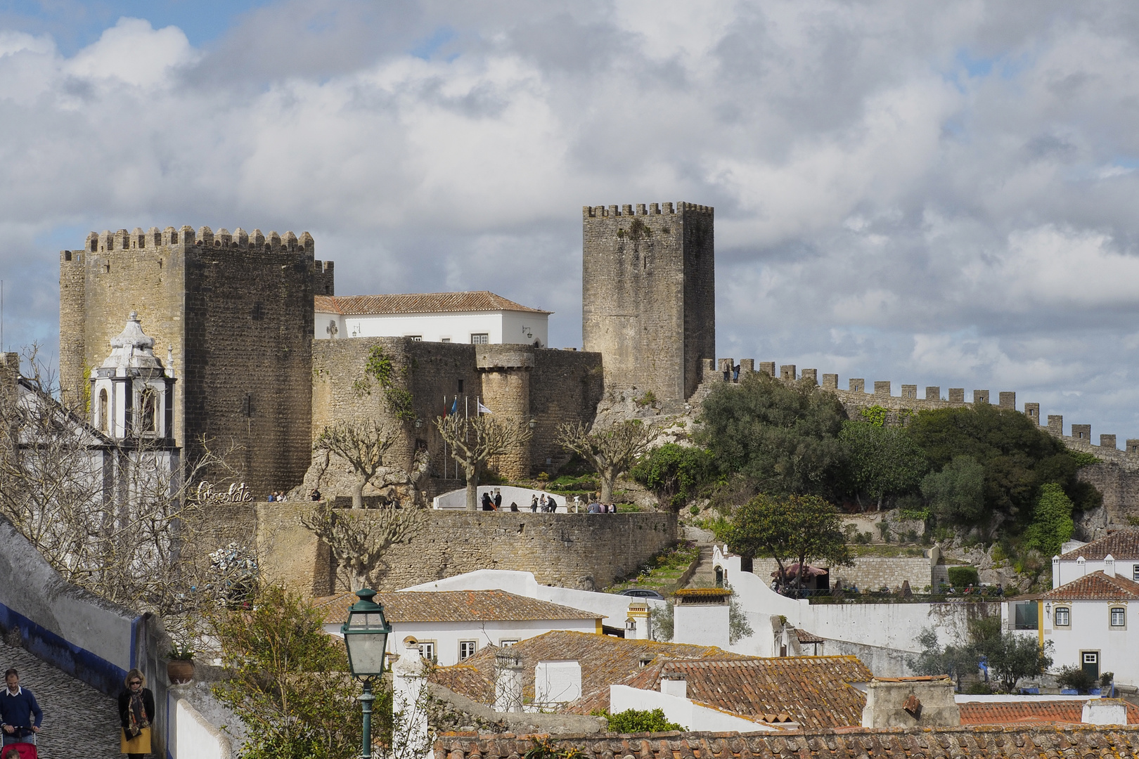 Obidos Festung und Stadtmauer 