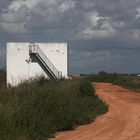 obras auxiliares en mitad del parque nacional