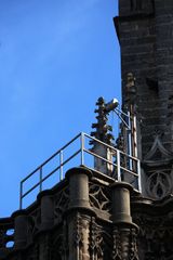 obras en la cubierta de la Catedral