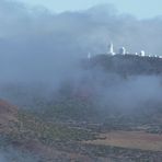 Observatorium im Nebel