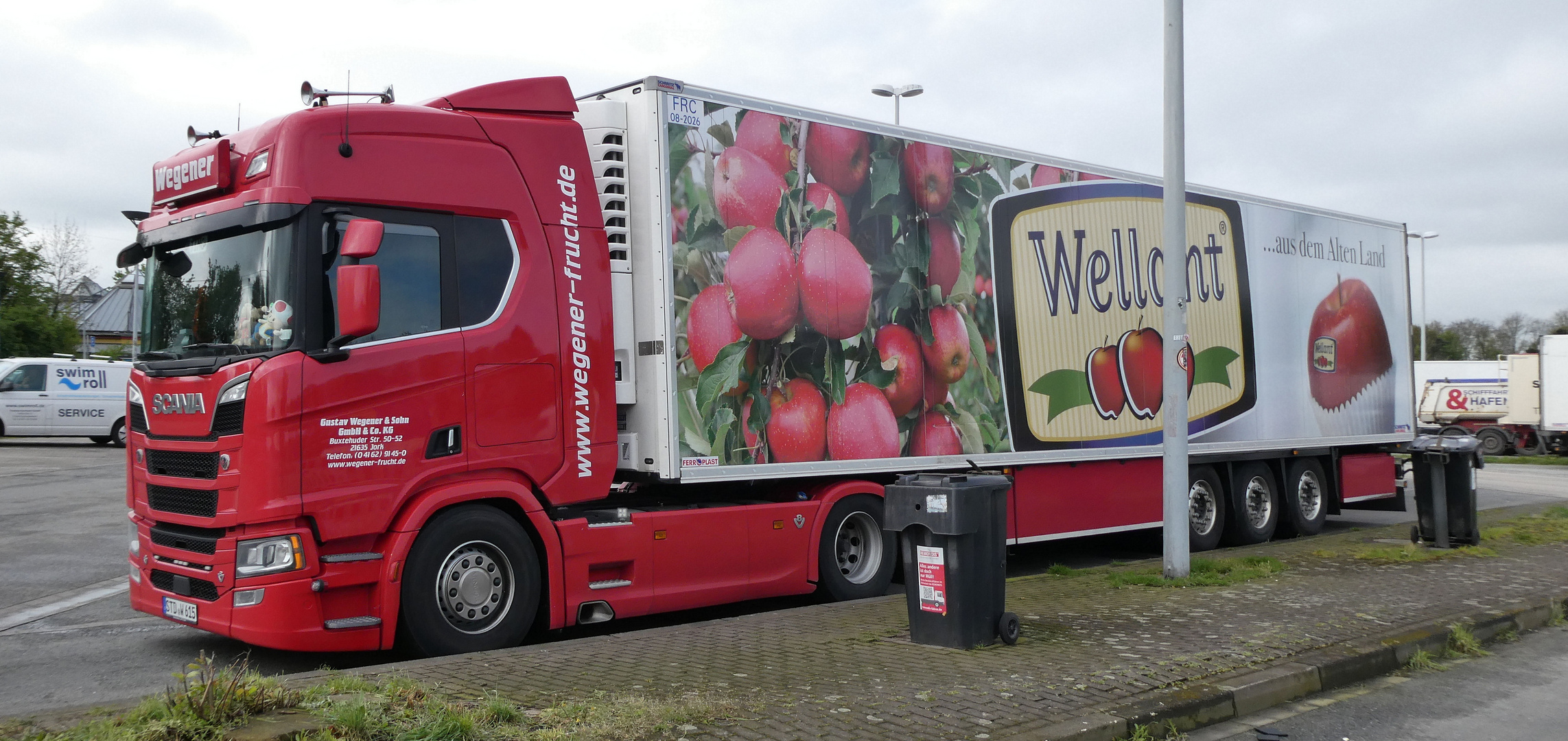 Obst auf Reisen