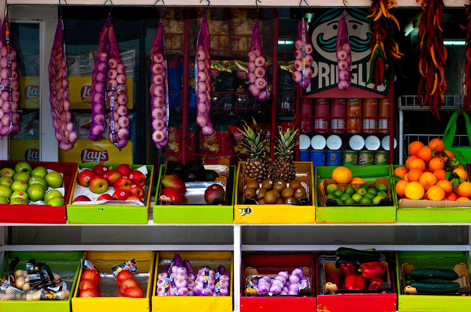 Obst, Gemüse und Salat