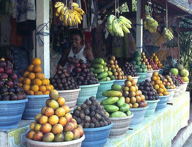 Obst in Indonesien