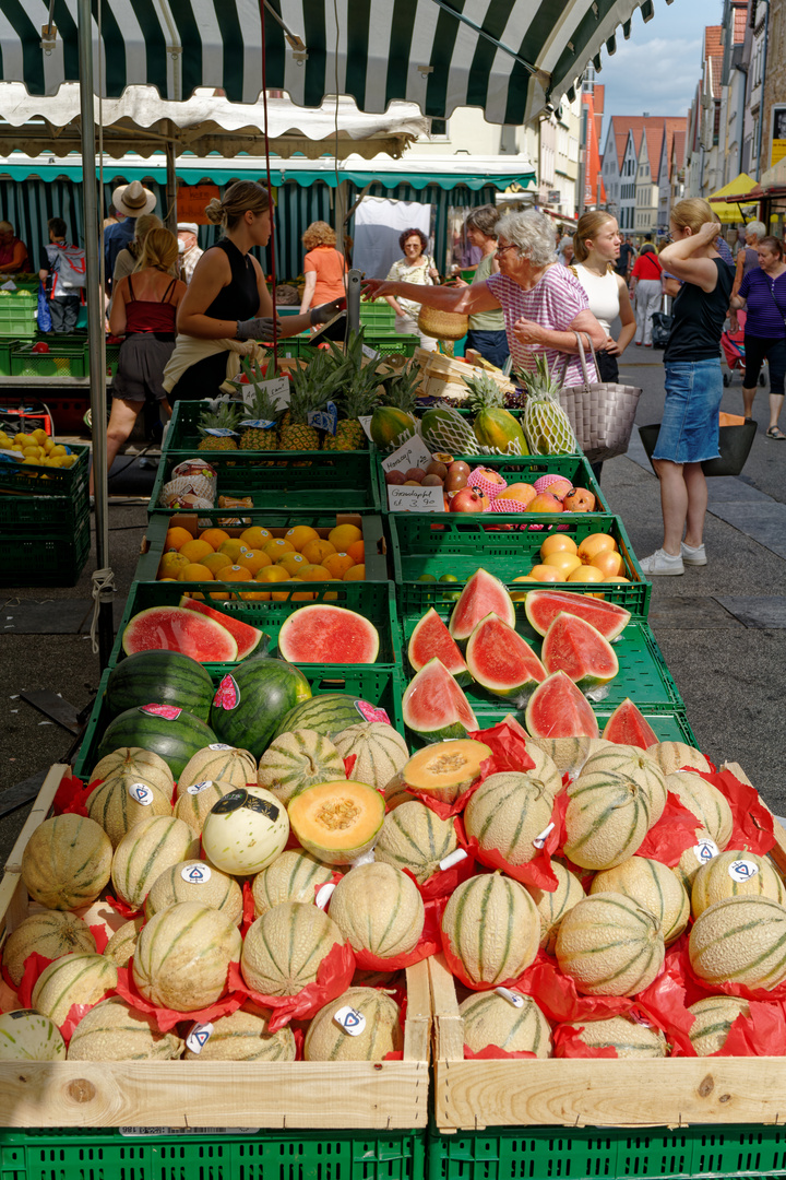 Obst und Gemüsemarkt