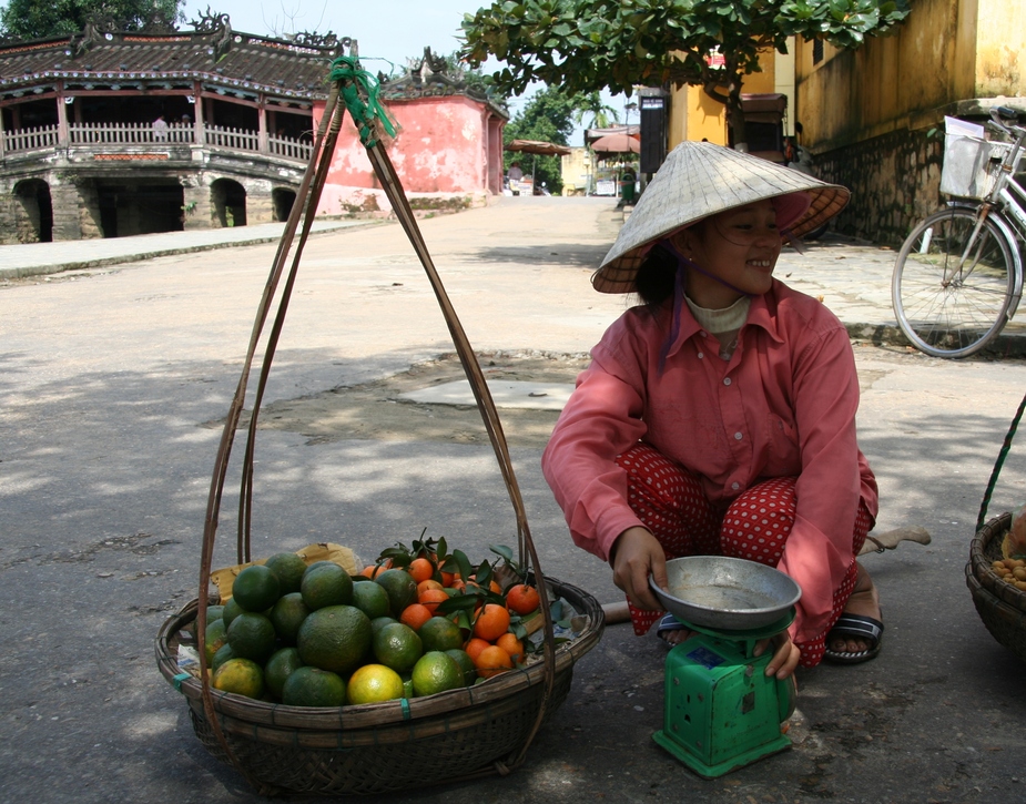 Obstkauf in Hoi An