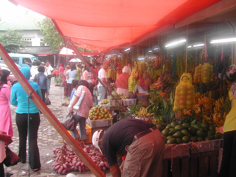 Obstmarkt am Tretes