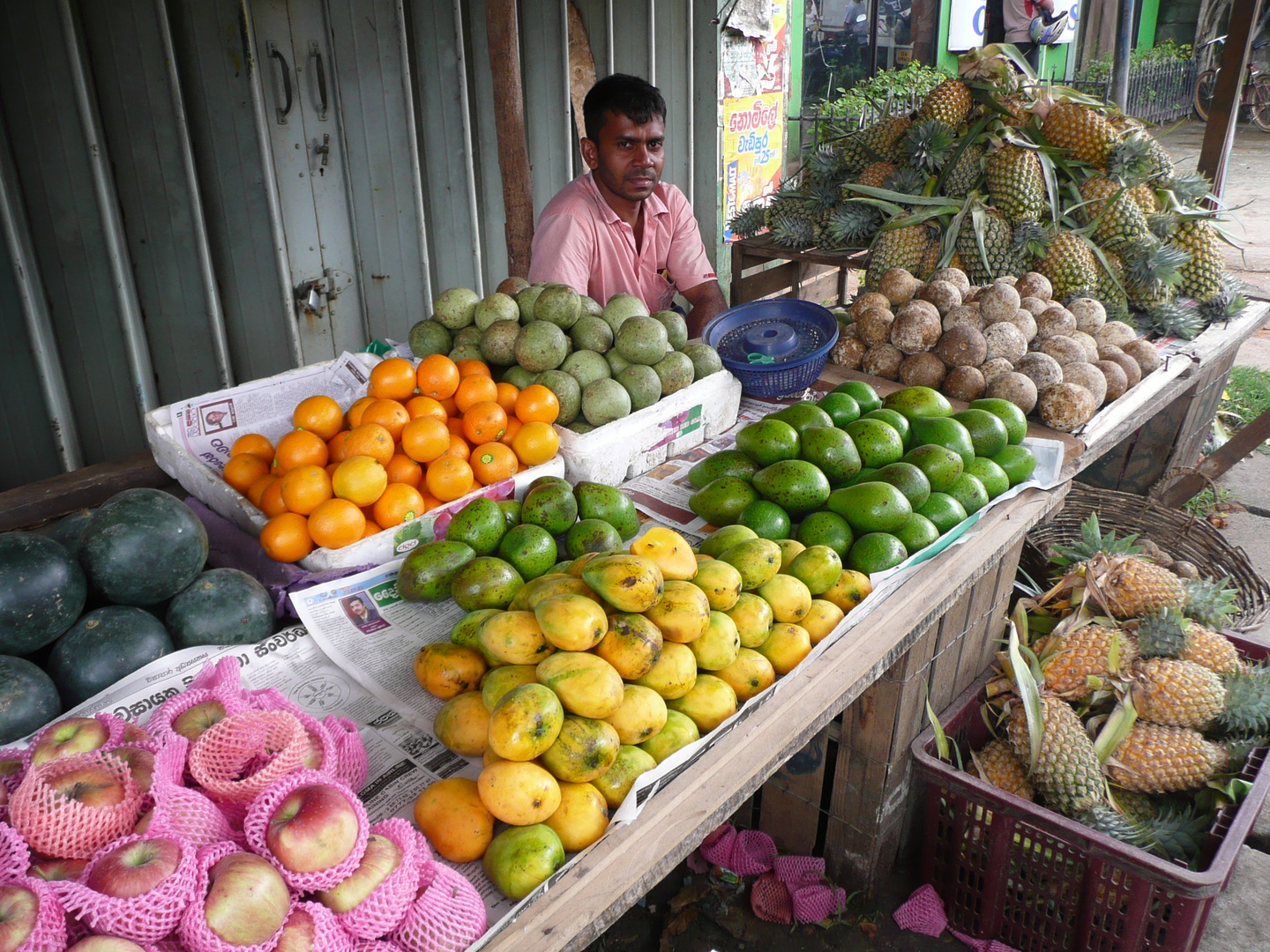Obstmarkt in Aluthgama / Sri Lanka