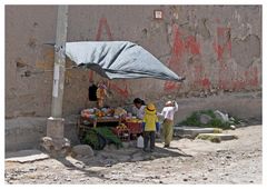 Obststand in Ayacucho/ Peru