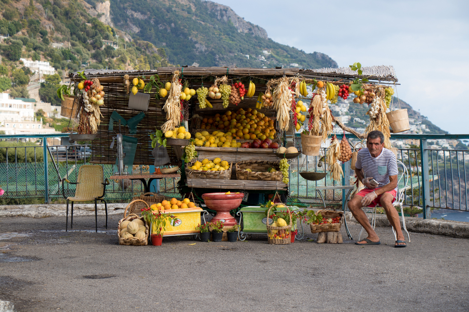 Obststand, Positano