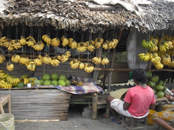 Obstverkäufer in der Nähe von Tamatave