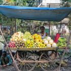 Obstverkauf in Mumbai