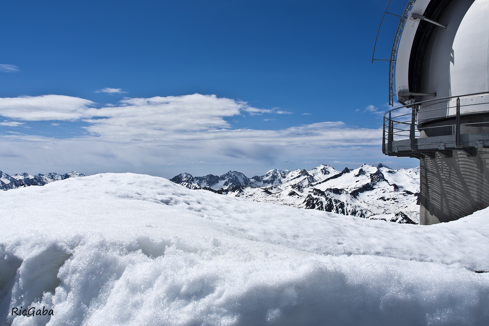 Obvservatorio astronómico Pic du Midi de Bigorre, Pirineo francés