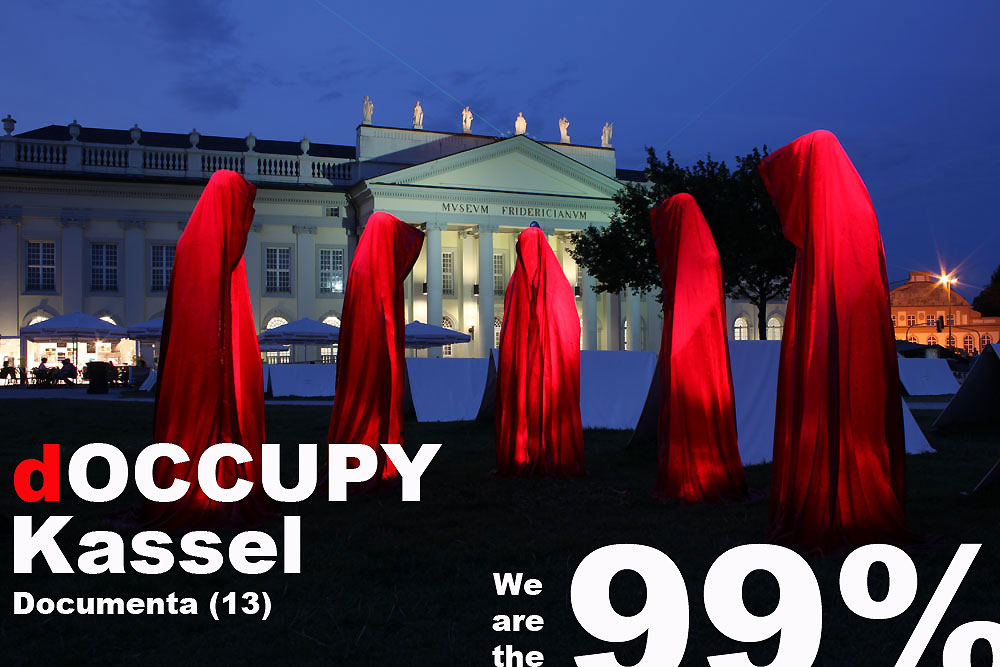 Occupy Kassel Documenta - Time guards Manfred Kielnhofer