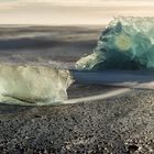 Ocean and ice near Jökulsarlon