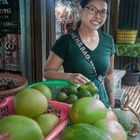 Ocha buying vegetable for dinner