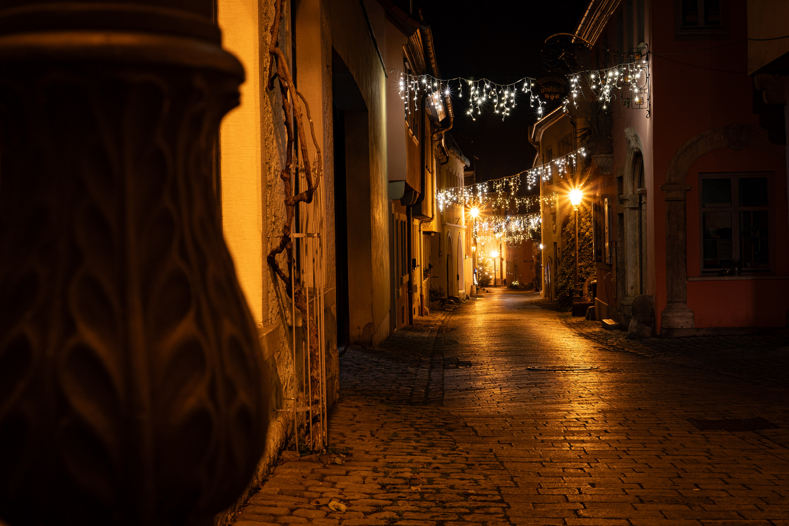 Ochsenfurt bei Nacht