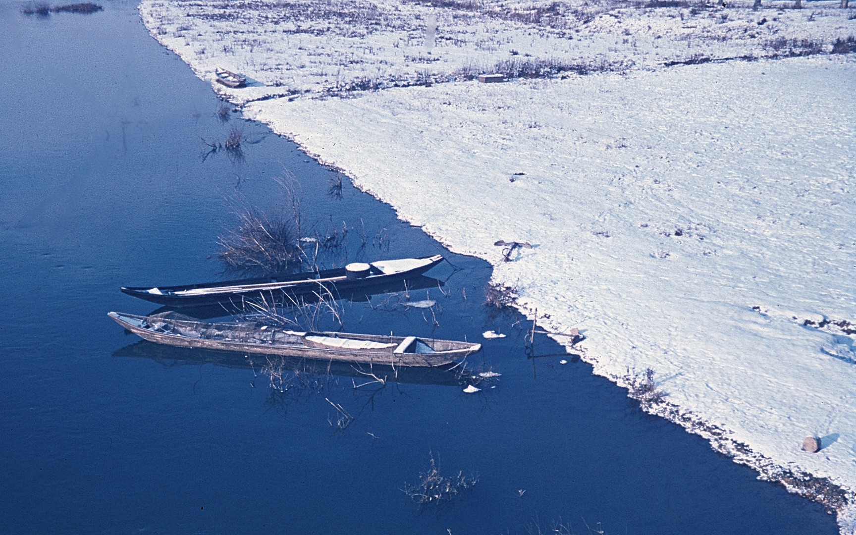 Ochsenfurt - Main im Winter 1965