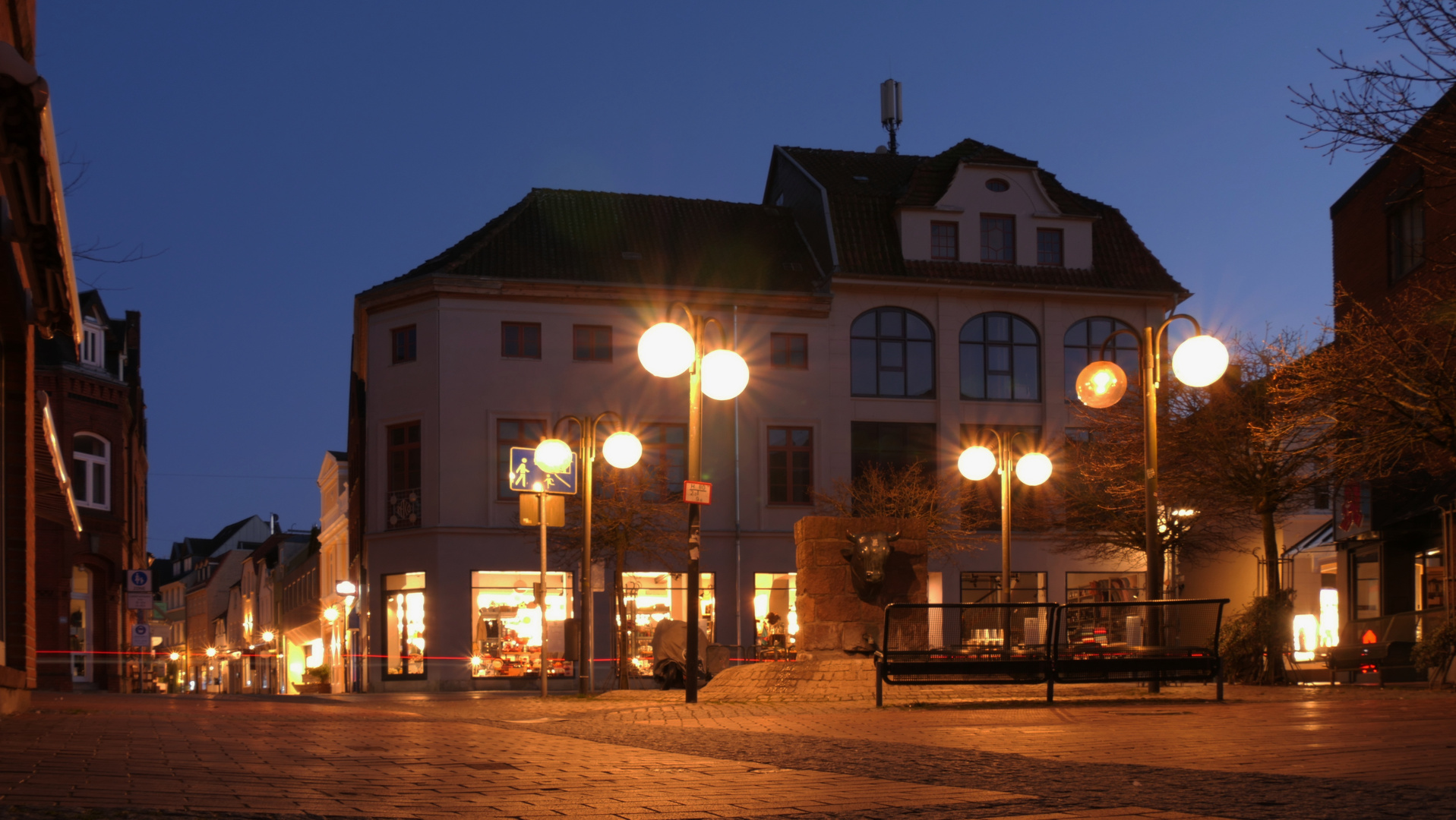 Ochsenkopf zur blauen Stunde