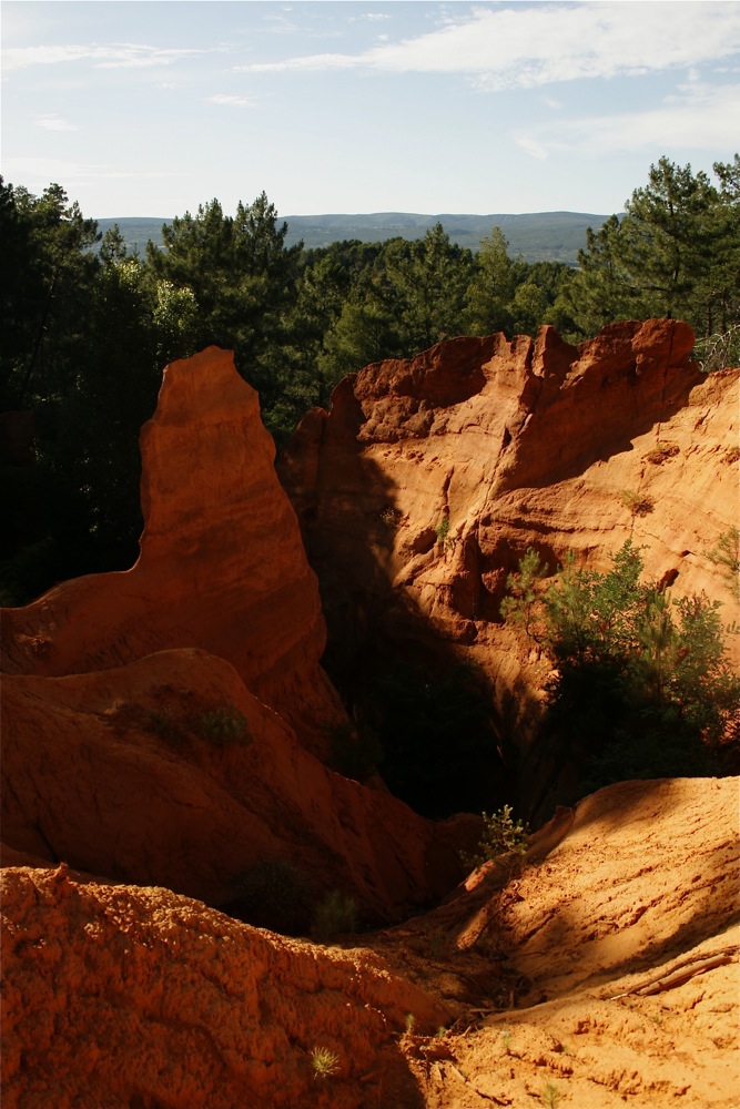 Ockerbrüche in Roussillon