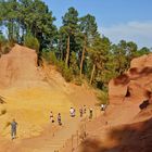 Ockerfelsen bei Roussillon 