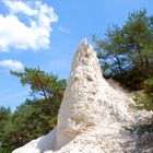 Ockerfelsen bei Roussillon, Südfrankreich