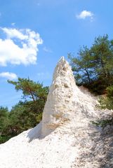 Ockerfelsen bei Roussillon, Südfrankreich