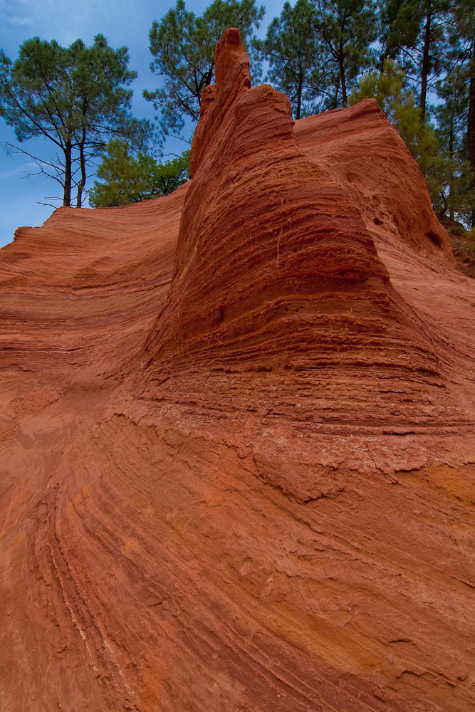 Ockerfelsen in der Provence