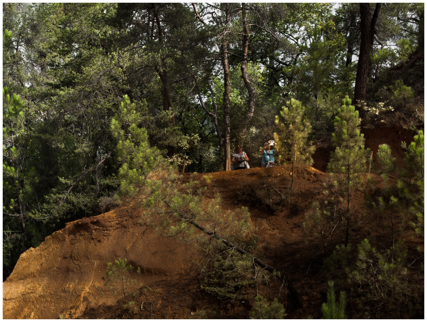 Ockerfelsen Roussillon