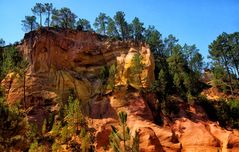 Ockerfelsen - Roussillon