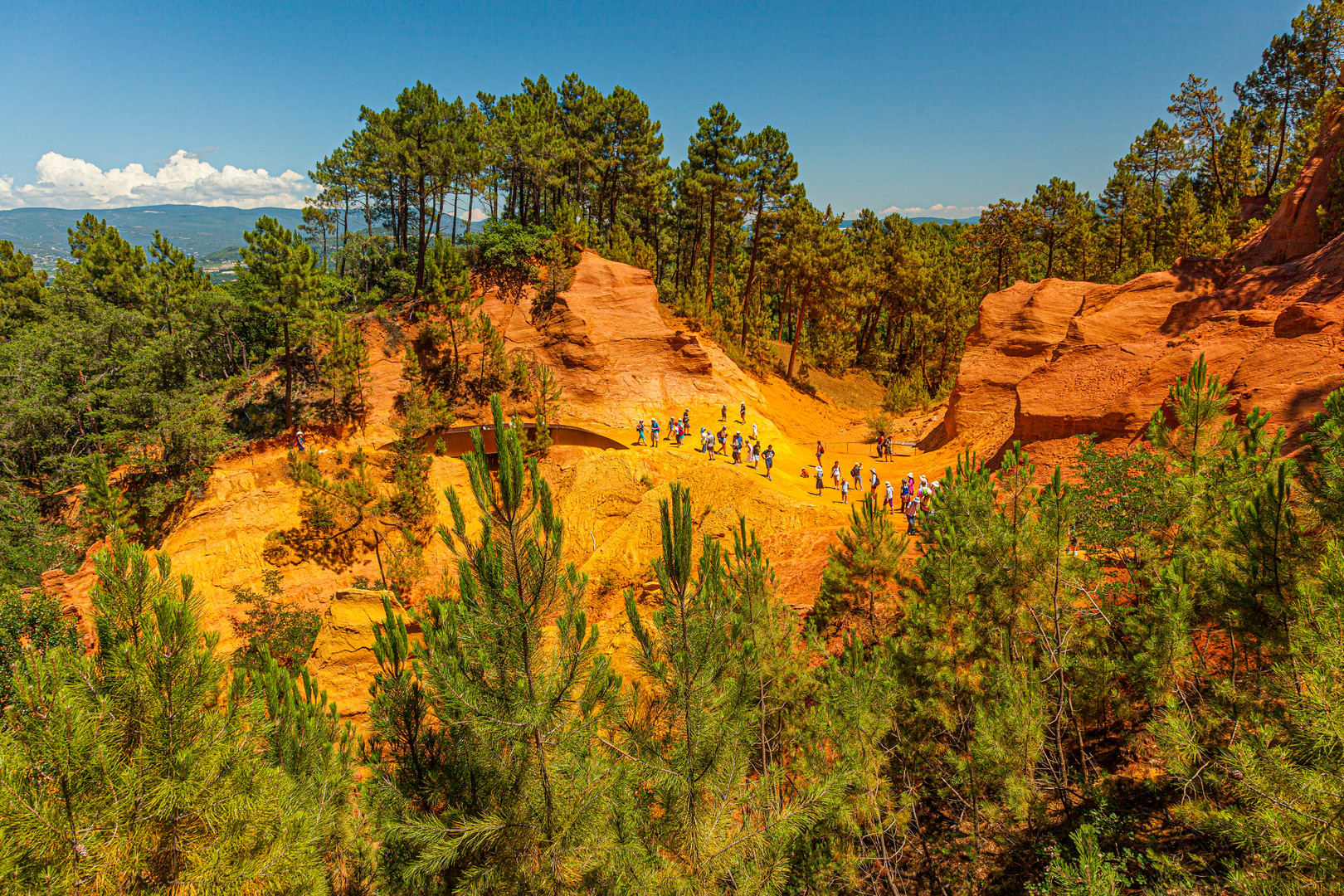 Ockerfelsen von Roussillon