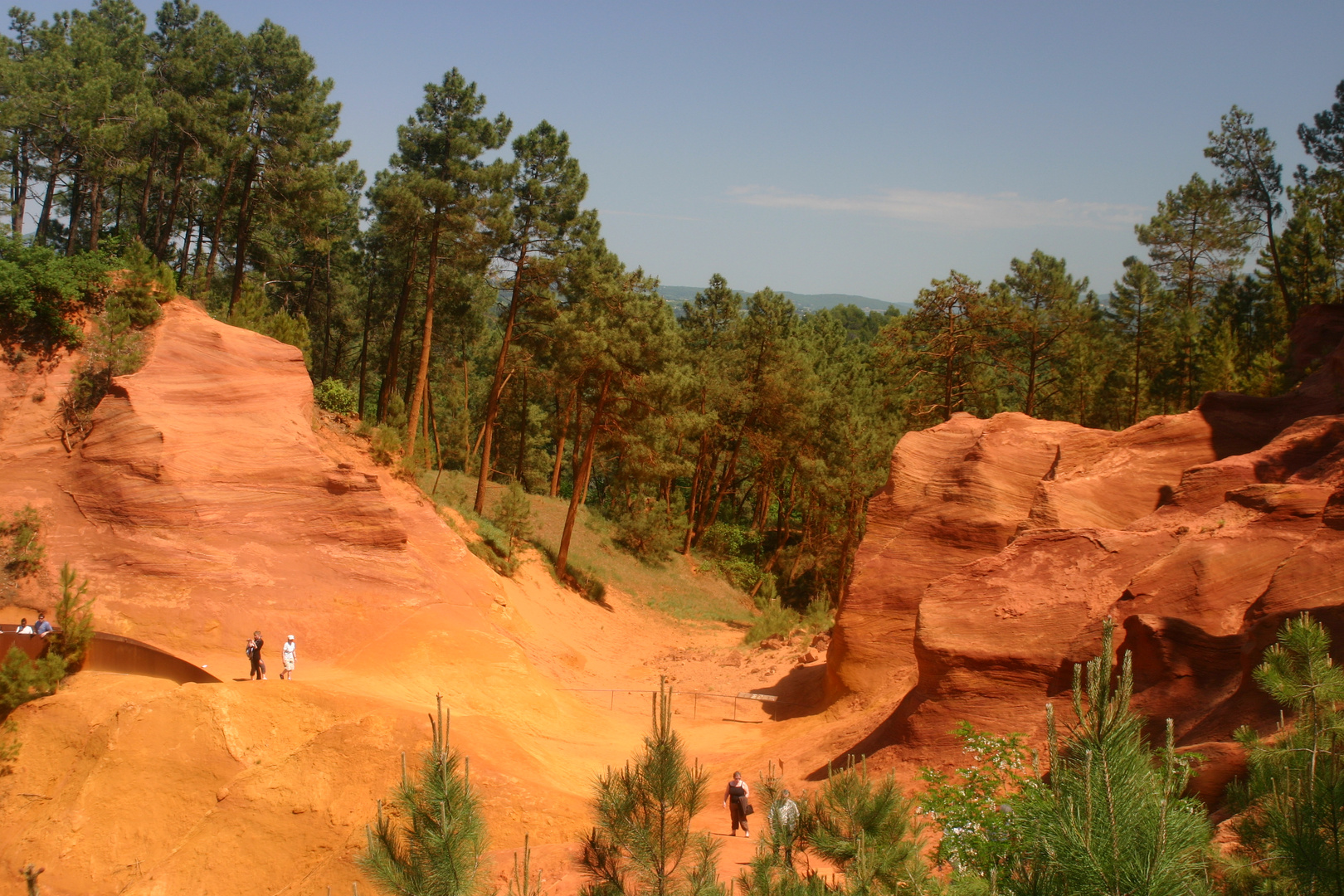 Ockerfelsen von Roussillon