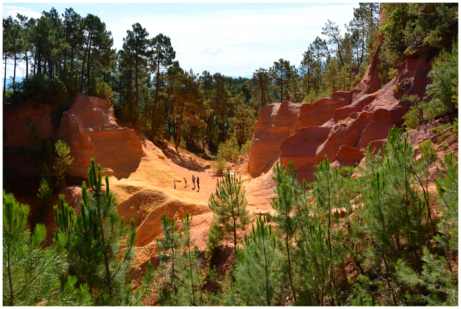 Ockerpfad in Roussillon