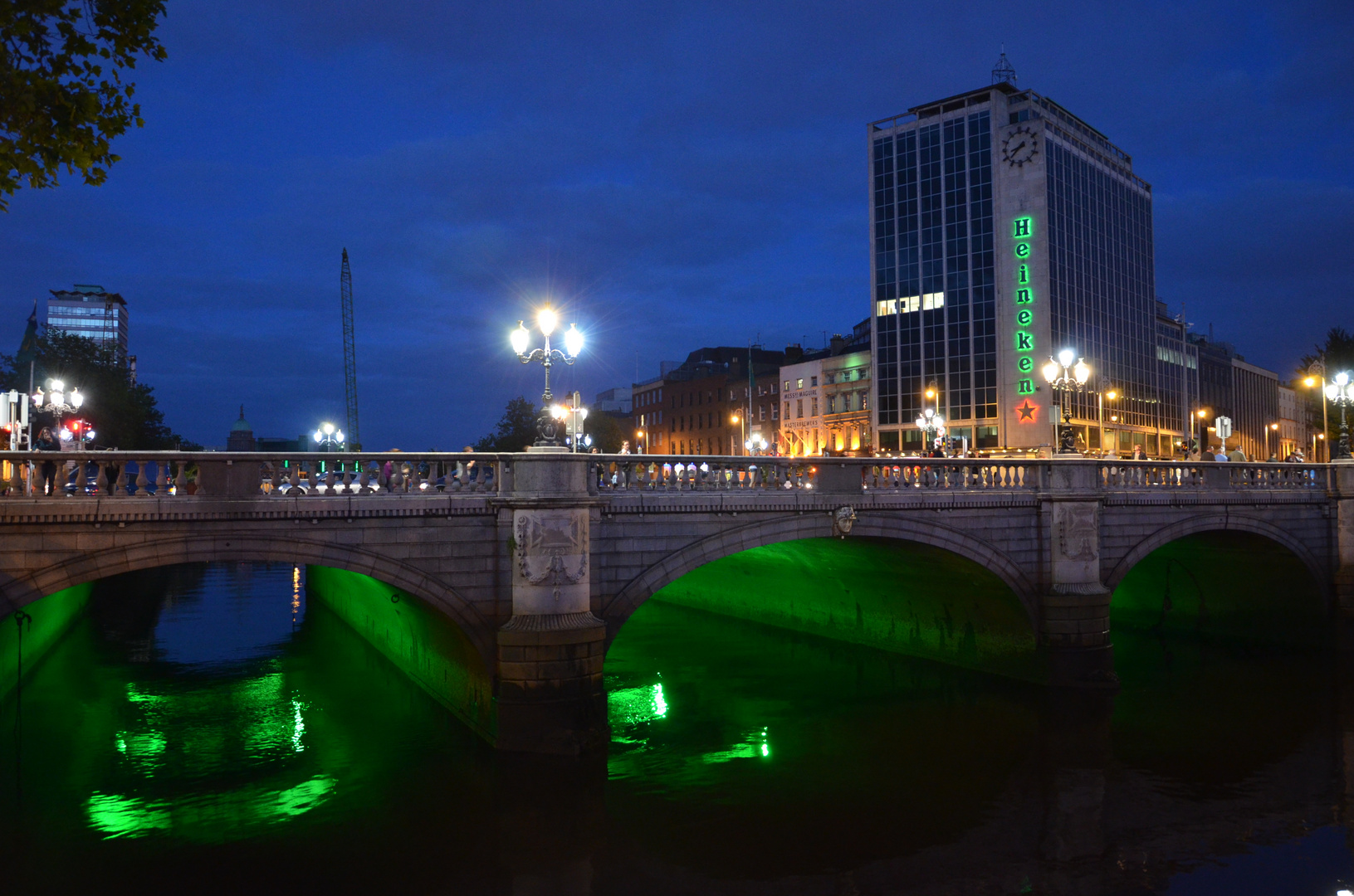 O'Connell Bridge by Night - Dublin - Ireland