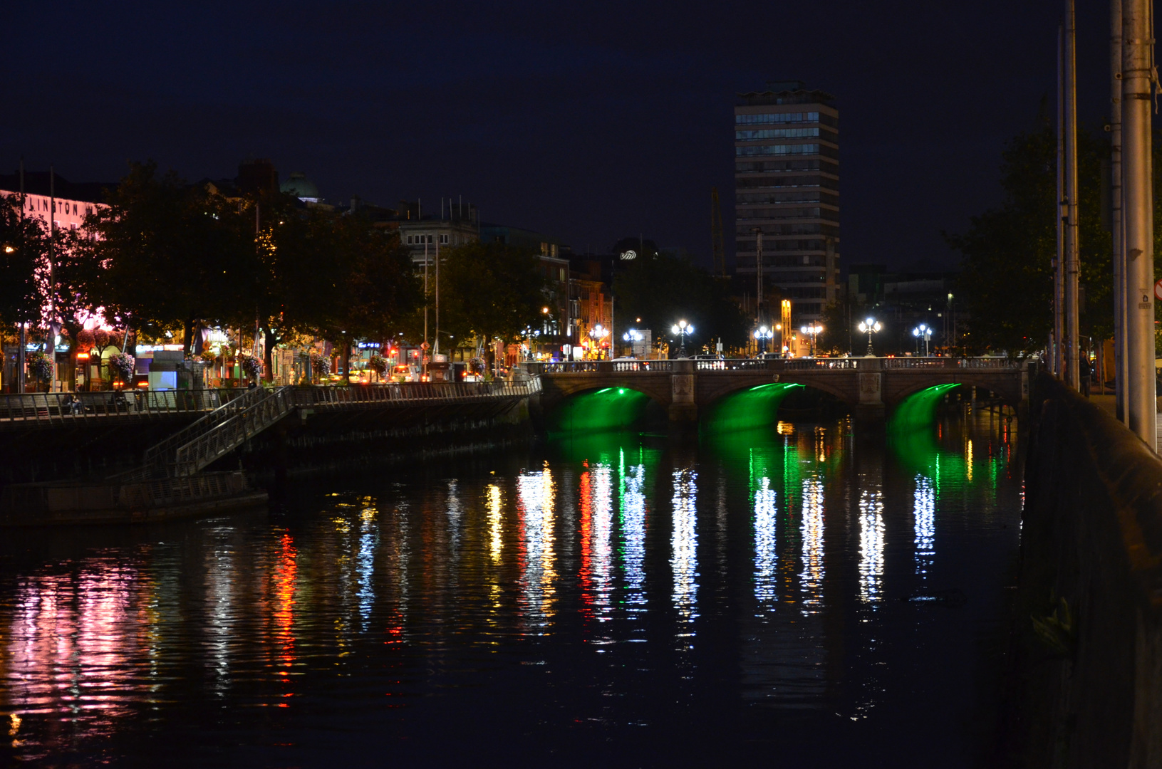 O'Connell Bridge by Night - Dublin - Ireland