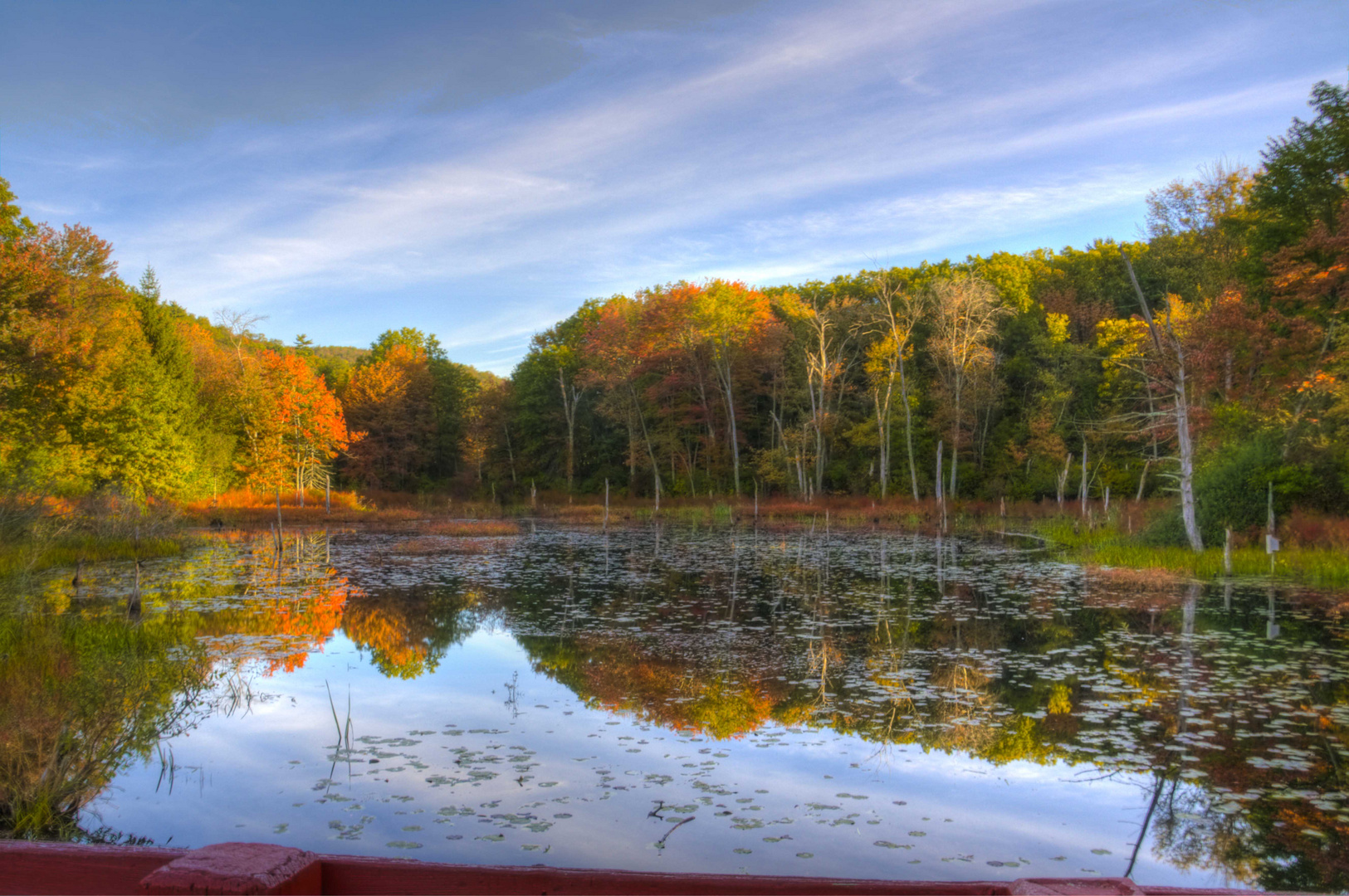 October at Houghton's Pond